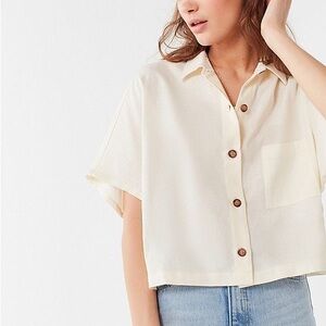 Urban Renewal Remnants Linen Button Down